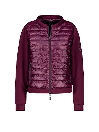 MONARI | Veste matelassée légère | dunkelrot